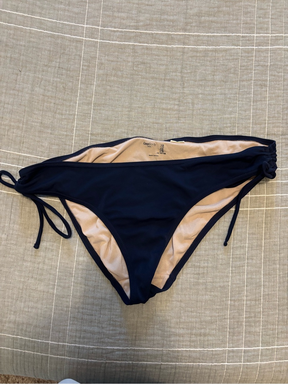 Gap Navy Side-Tie Bikini Bottom
